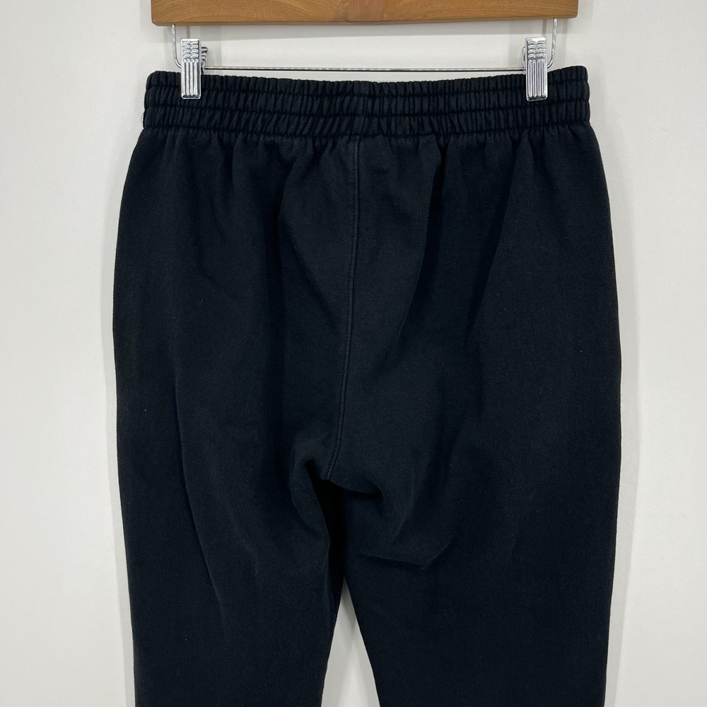 Champion Sweatpants Men's Size M Black Tapered Leg Pockets Drawstring - Picture 7 of 9